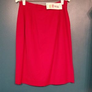Liz Claiborne red skirt